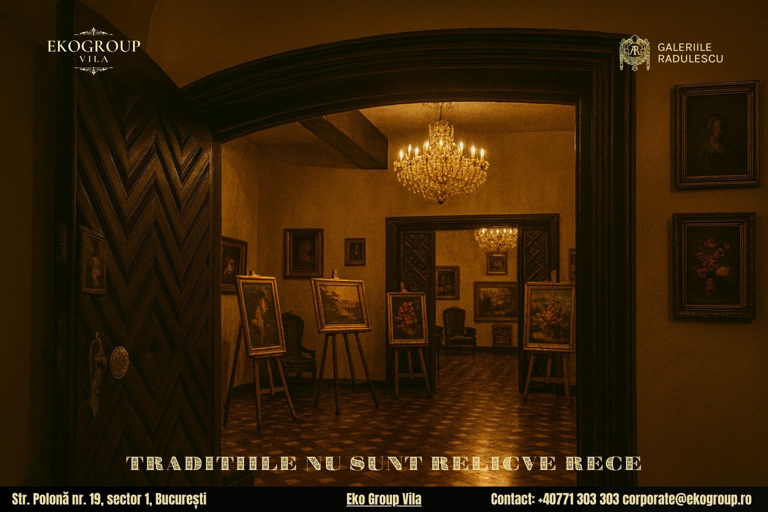 Tradiții de Crăciun în lumina anilor ’30: Eko Group Vila readuce farmecul interbelic al sărbătorilor