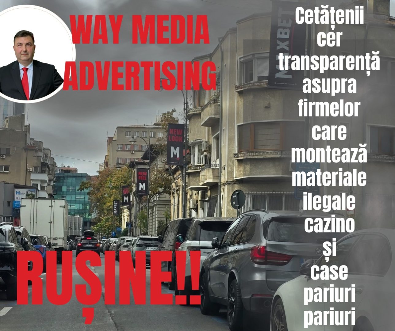 Way Advertise Production SRL: Practici controversate în publicitatea fără avize în București